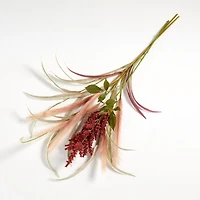 Faux Blush Foxtail Bunch 30"
