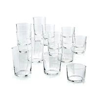 Bodega Mixed Glasses, Set of 18