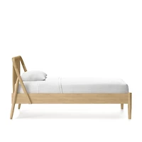 Bodie Spindle Natural Oak Wood Kids Twin Bed