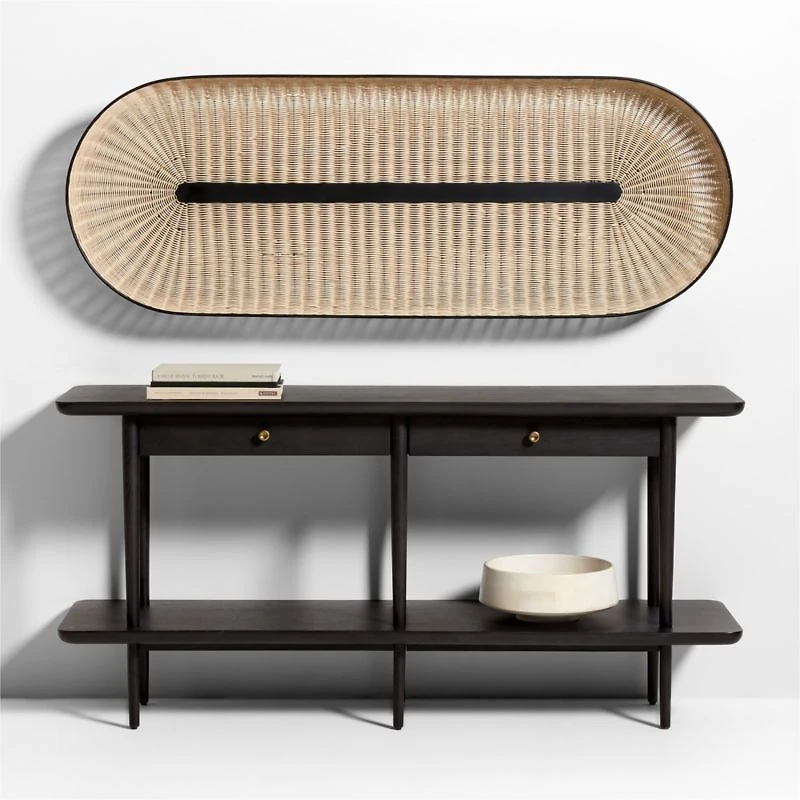Bonita Woven Basket Wall Art