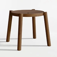 Bonnie Deep Brown Kids Stackable Play Stool