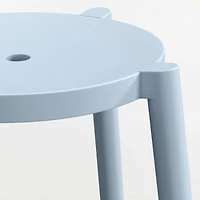 Bonnie Mist Blue Kids Stackable Play Stool