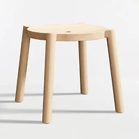 Bonnie Natural Wood Kids Stackable Play Stool