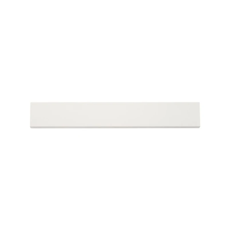 District Bookcase Warm White Wood Front Panel