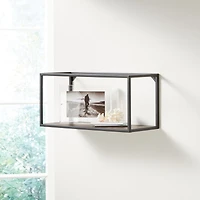 Booker Long Rectangle Wall Display Shelf