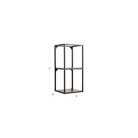 Booker Tall Double Rectangle Wall Display Shelf