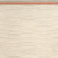 Border Stripe Brulee Brown Chenille Kids Area Rug 5'x8'