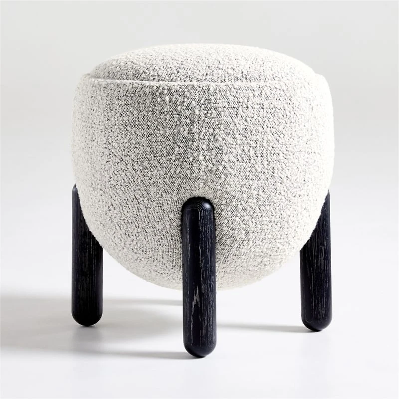 Borrego Small Round Ottoman