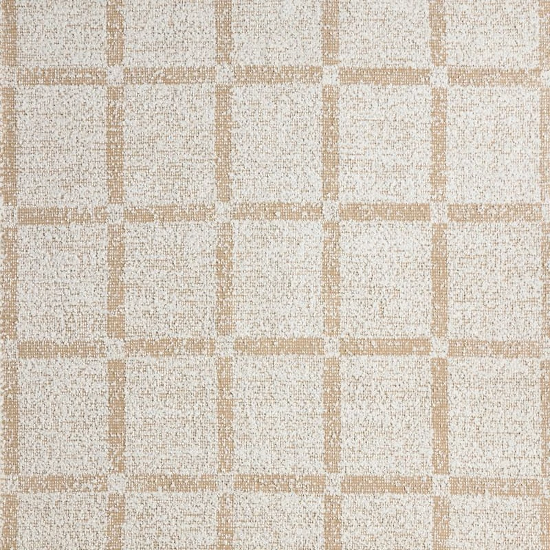 Boucle Stone Tan Handwoven Flatweave Kids Performance Area Rug 5'x8'
