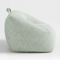 Iceberg Green Boucle Kids Lounge Chair
