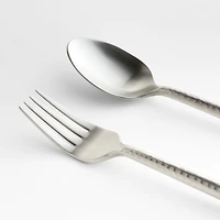 Boulder Satin 20-Piece Flatware Set