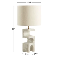 Boveda Stone Table Lamp 32"