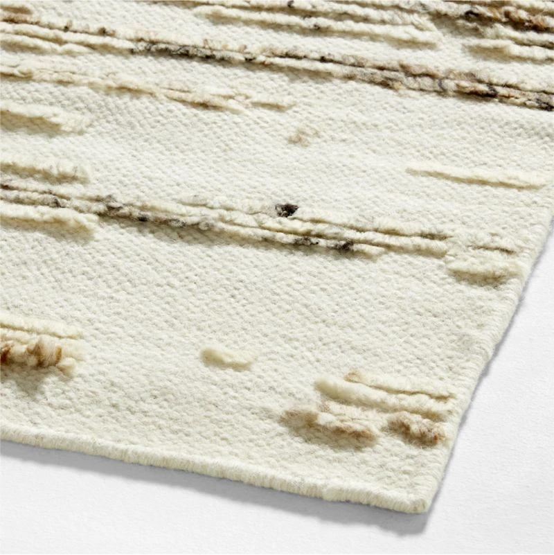 Bozeman Wool Hand-Knotted Taupe Area Rug 8'x10'