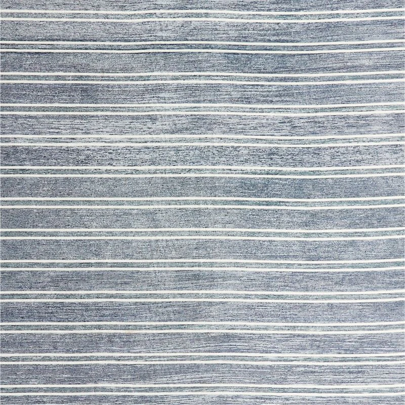 Brady Navy Blue Washable Kids 12"x18" Rug Swatch