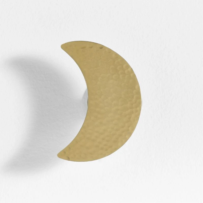 Brass Metal Crescent Moon Kids Wall Hook