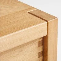Bremond 6-Drawer Oak Dresser