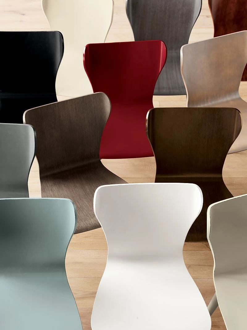 Brera White Bentwood Dining Chair