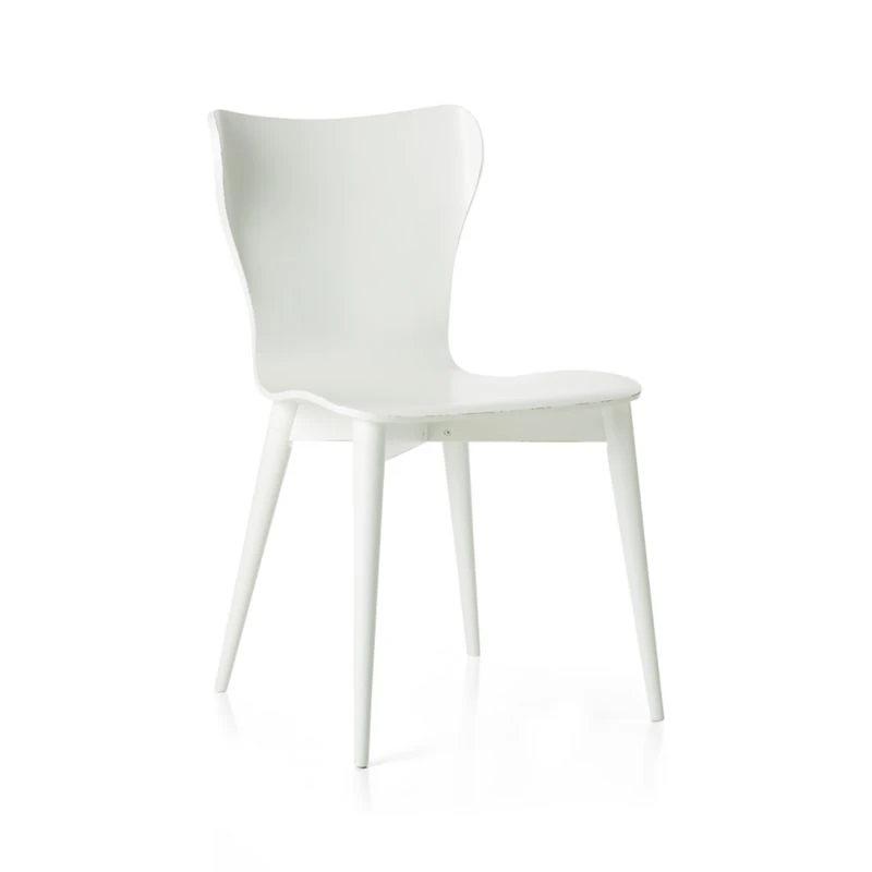 Brera White Bentwood Dining Chair
