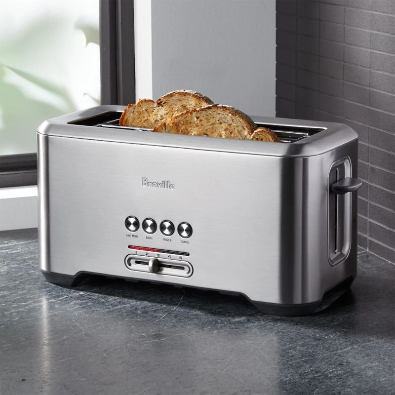 Breville ® A Bit More ® 4-Slice Long Slot Toaster