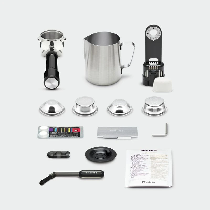 Breville ® Barista Express ® Impress Espresso Machine in Brushed Stainless Steel