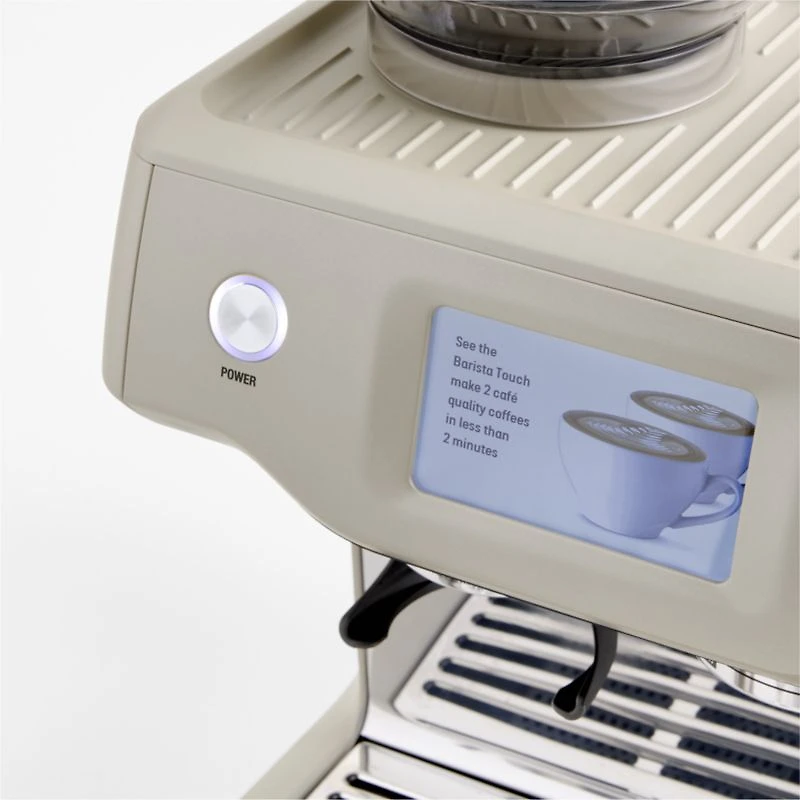 Breville ® Barista Touch ™ Espresso Machine in Almond Nougat