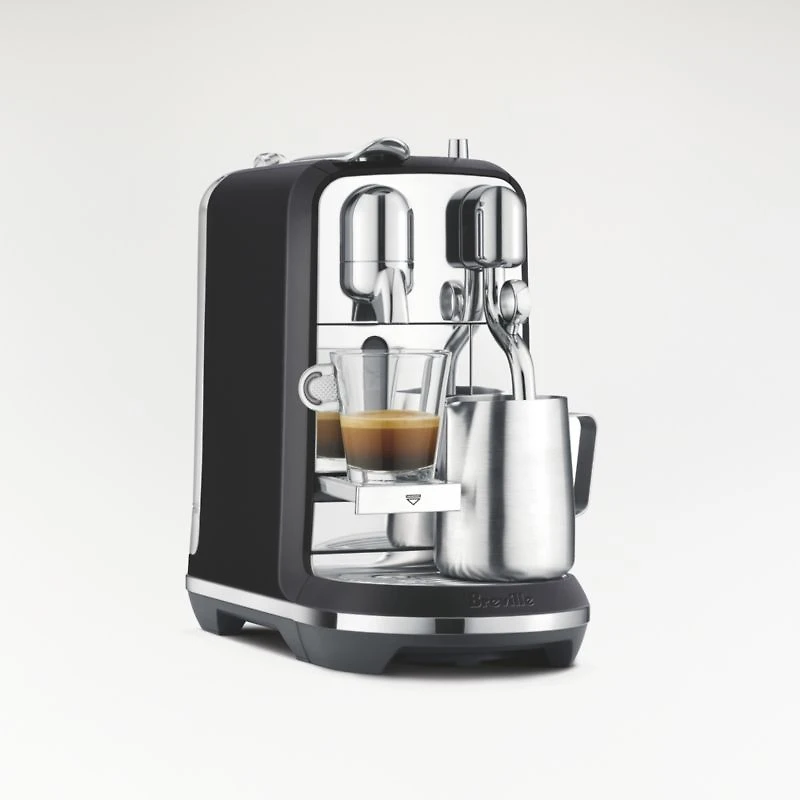Nespresso ® by Breville ® Creatista ® Plus Espresso Machine in Black Truffle