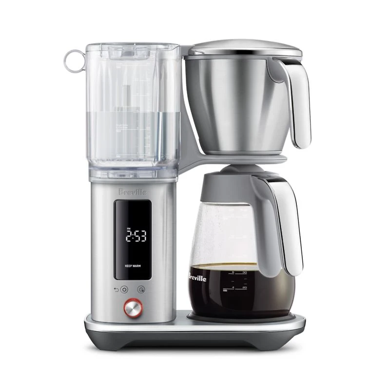 Breville ® Luxe Precision Brewer Glass Drip Coffee Maker in Stainless Steel