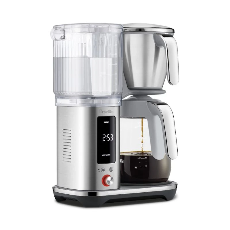 Breville ® Luxe Precision Brewer Glass Drip Coffee Maker in Stainless Steel