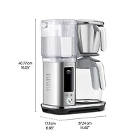 Breville ® Luxe Precision Brewer Glass Drip Coffee Maker in Stainless Steel