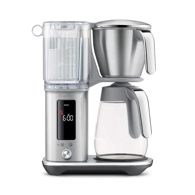 Breville ® Luxe Precision Brewer Glass Drip Coffee Maker in Stainless Steel