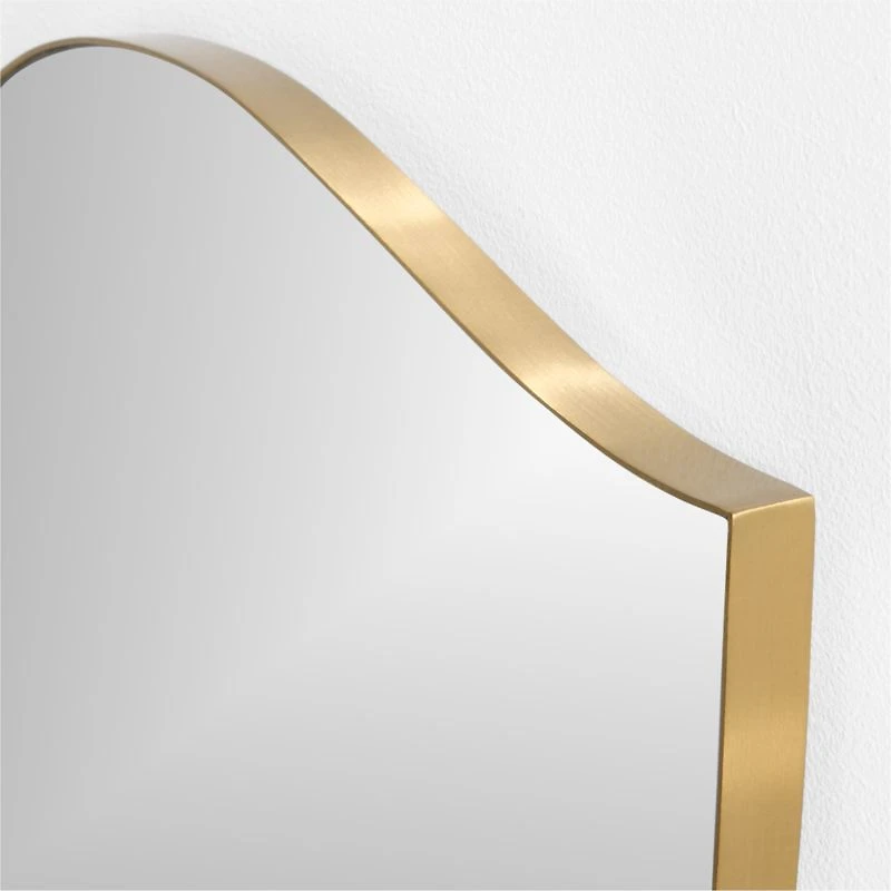 Bristol Shield Shape Metal Kids Wall Mirror