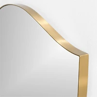 Bristol Shield Shape Metal Kids Wall Mirror