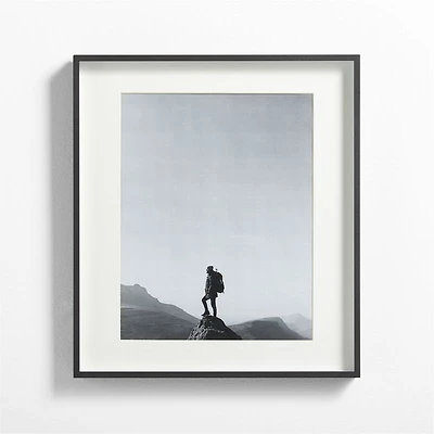Brushed Black 11x14 Picture Frame