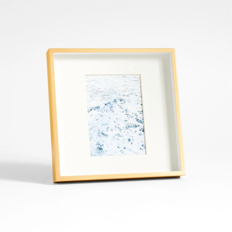Brushed Brass 5x7 Picture Frame
