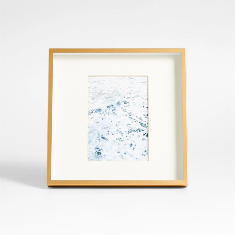 Brushed Brass 5x7 Picture Frame