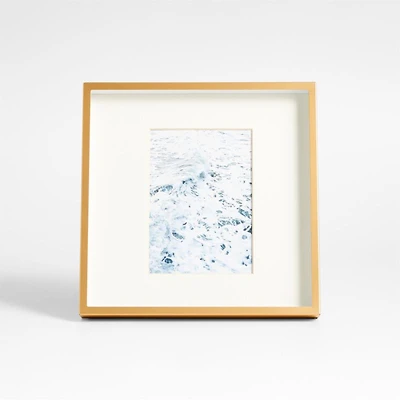 Brushed Brass 5x7 Picture Frame