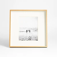 Brushed Brass 8x10 Picture Frame