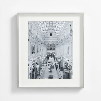 Brushed Silver 11x14 Wall Picture Frame