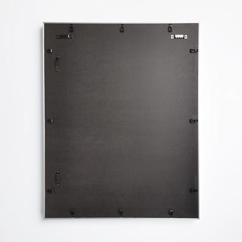 Brushed Silver 18x24 Wall Picture Frame