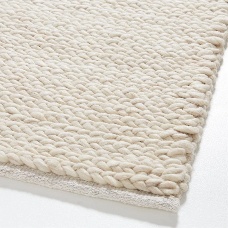 Bruges Performance Handwoven Ivory Area Rug 8'x10'
