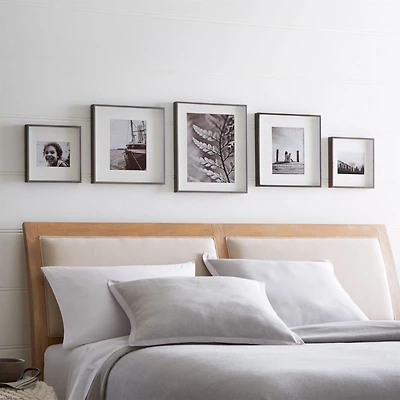 Brushed Antique Bronze Picture Frame Gallery, Set of 5