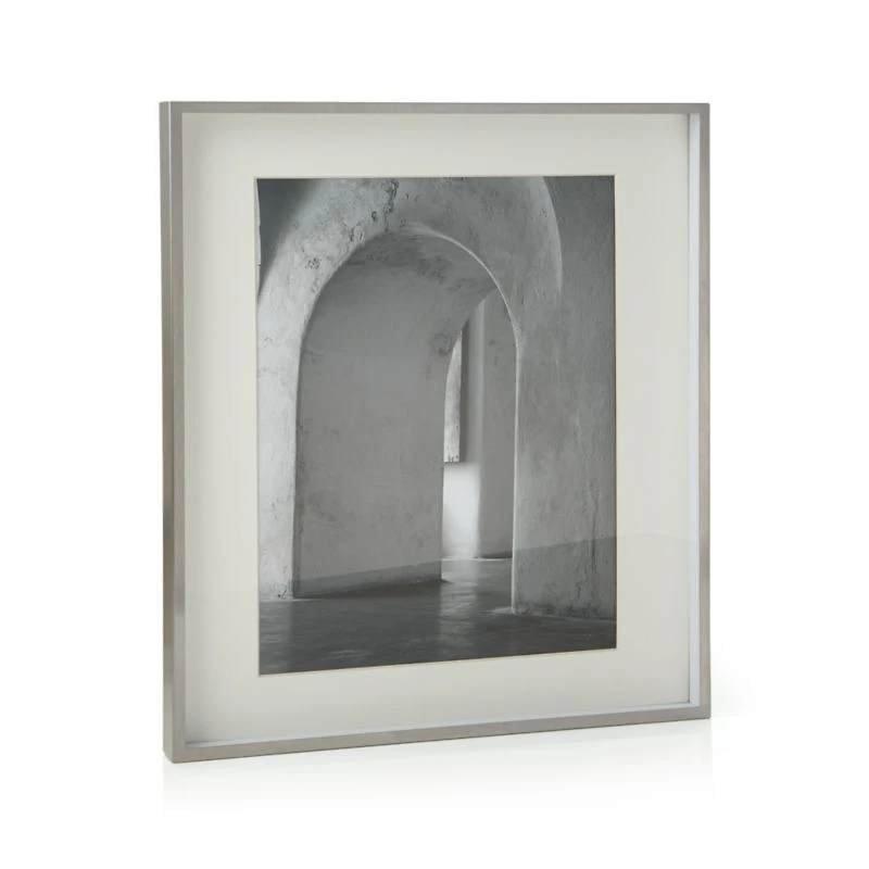 Brushed Silver 11x14 Wall Picture Frame