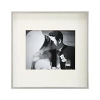 Brushed Silver 8x10 Picture Frame