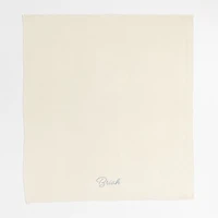 Bubble Knit Arctic Ivory Kids Bed Blanket