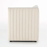 Buchanan Channel Stitch Upholstered Corner Banquette
