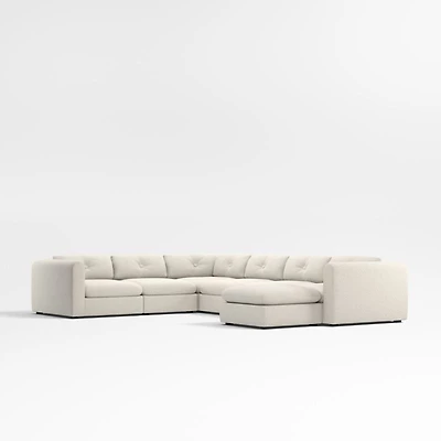 Bucktown Modular 7-Piece Sectional Sofa with Ottoman