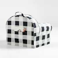 Large Buffalo Check Kids Lounge Nod Chair