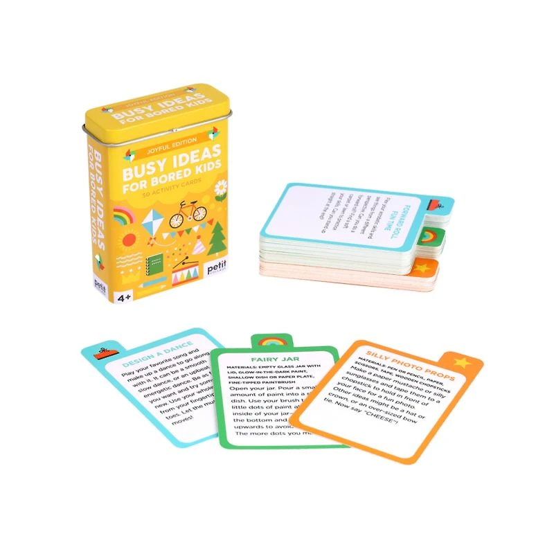 Busy Ideas for Bored Kids Joyful Edition Activity Card Box