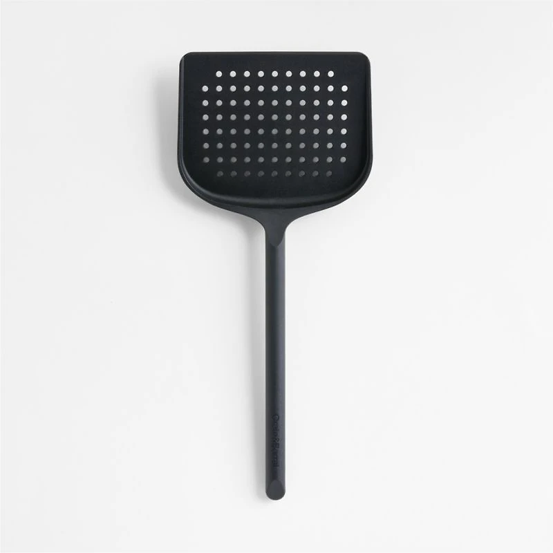 Crate & Barrel Black Nylon Sheet Pan Scoop