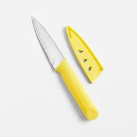 Crate & Barrel Yellow Citrus Knife